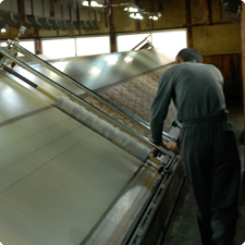 風呂敷が出来上がる工程