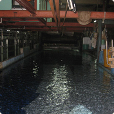 風呂敷が出来上がる工程